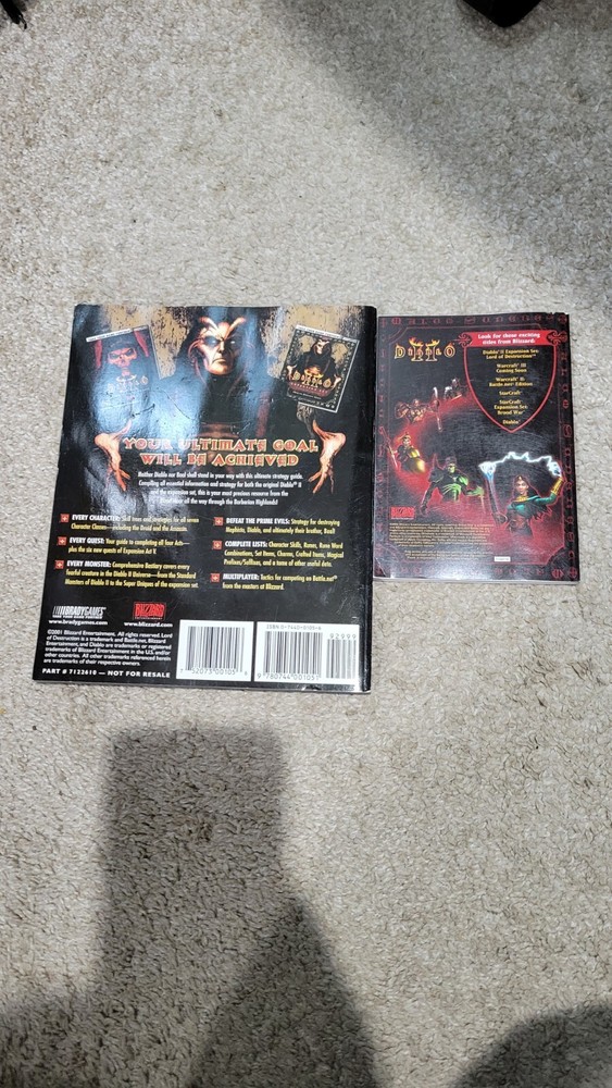 Blizzard Diablo II Manual and Ultimate Strategy Guide