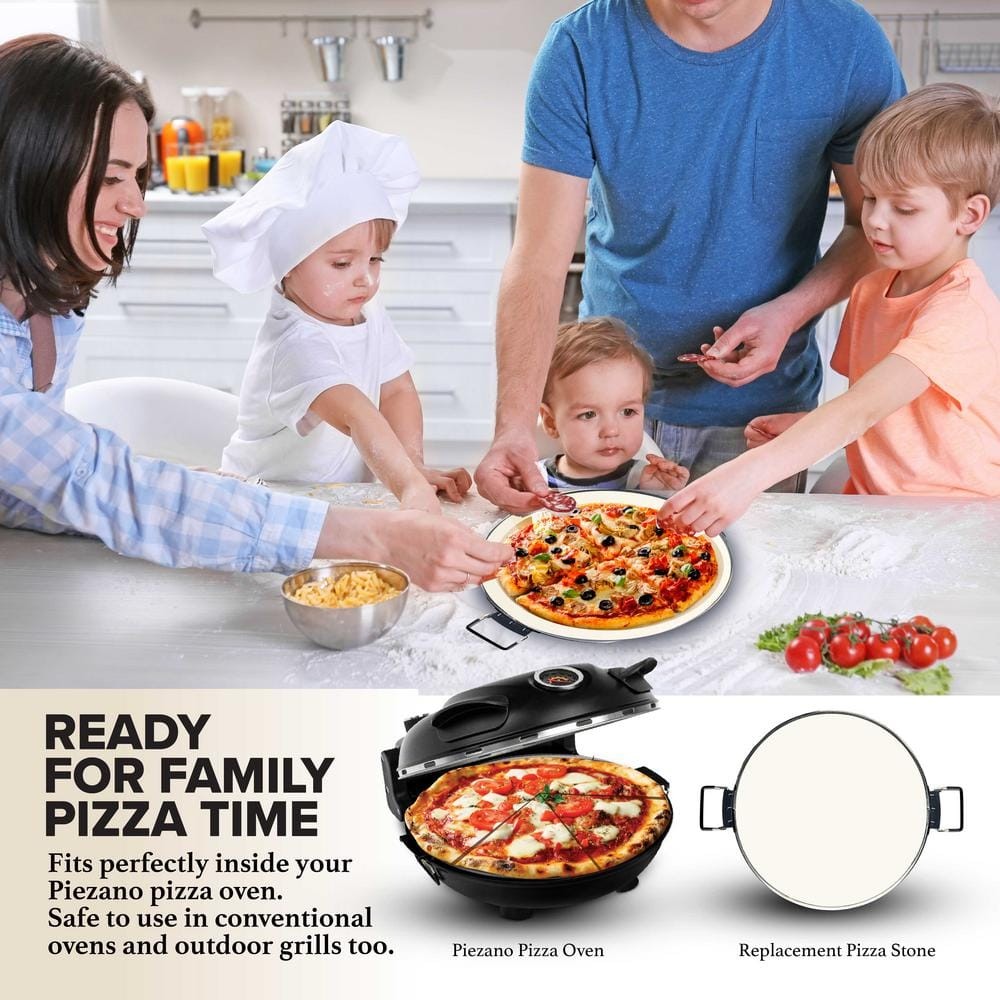 Pie Zano 12 In. Ceramic Pizza Stone