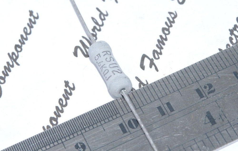 2pcs - RSU2 8.2K (8K2) 2W 5% Wire Wound Resistor