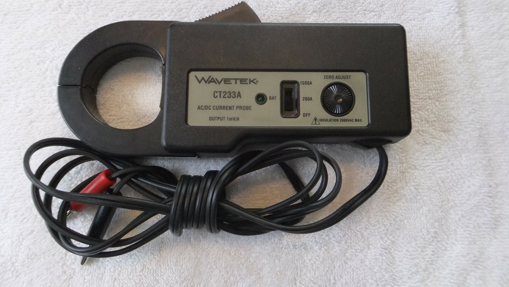 Wavetek CT233A AC/DC Current Clamp