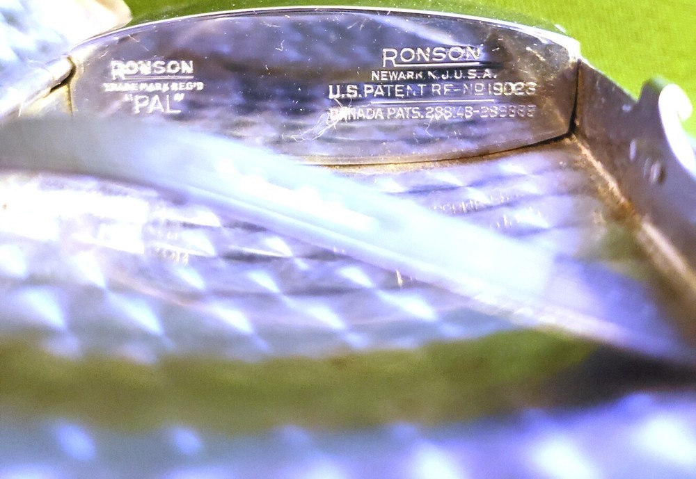 Ronson Pocket Pal Cigarette Lighter Integrated Case