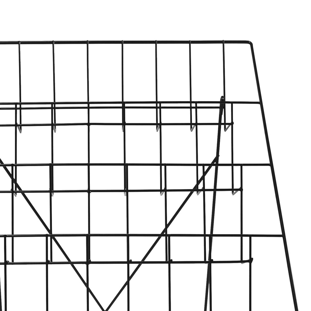 Holder Magazine Newspaper Display Stand Book Display Rack Wire Display Rack