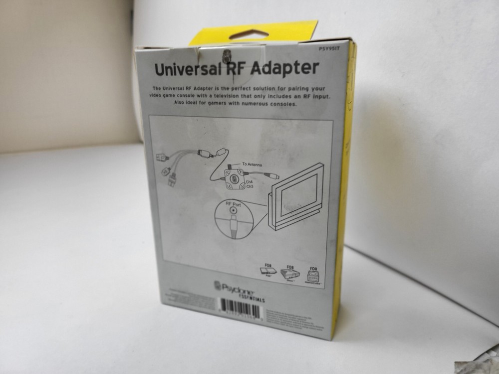 NEW PSYCLONE Automatic RF RFU Coax Switch Adapter for Playstation 3 PS3 #41E