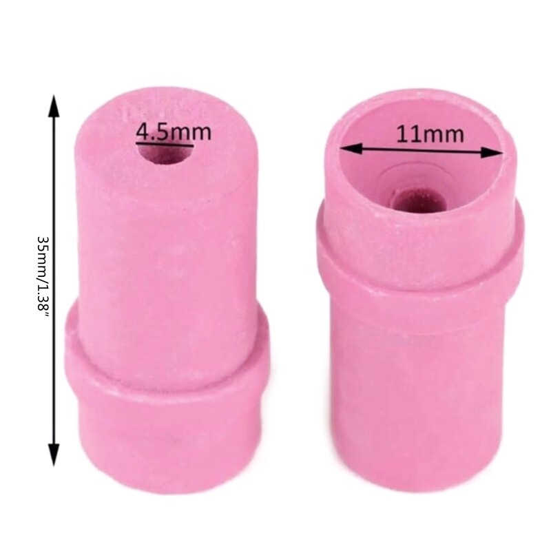 10Pcs Ceramic Nozzle Sandblasting Nozzle Tip Replacement Parts