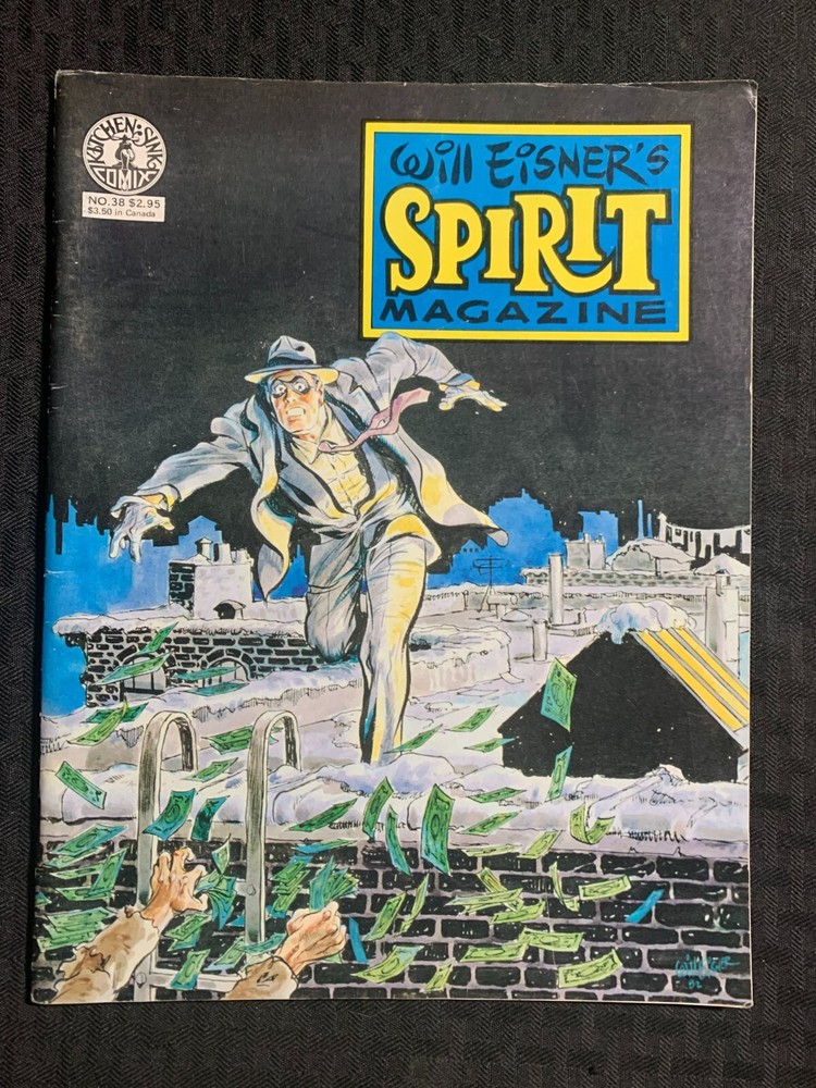 1982 SPIRIT Magazine #38 VG+ 4.5 Will Eisner / Kitchen Sink