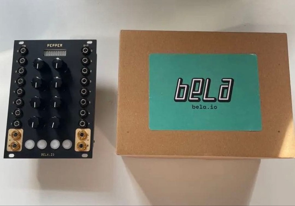 Bela PEPPER Modular Synth DIY Assembled Tested w/ Box Cable USB from Japan