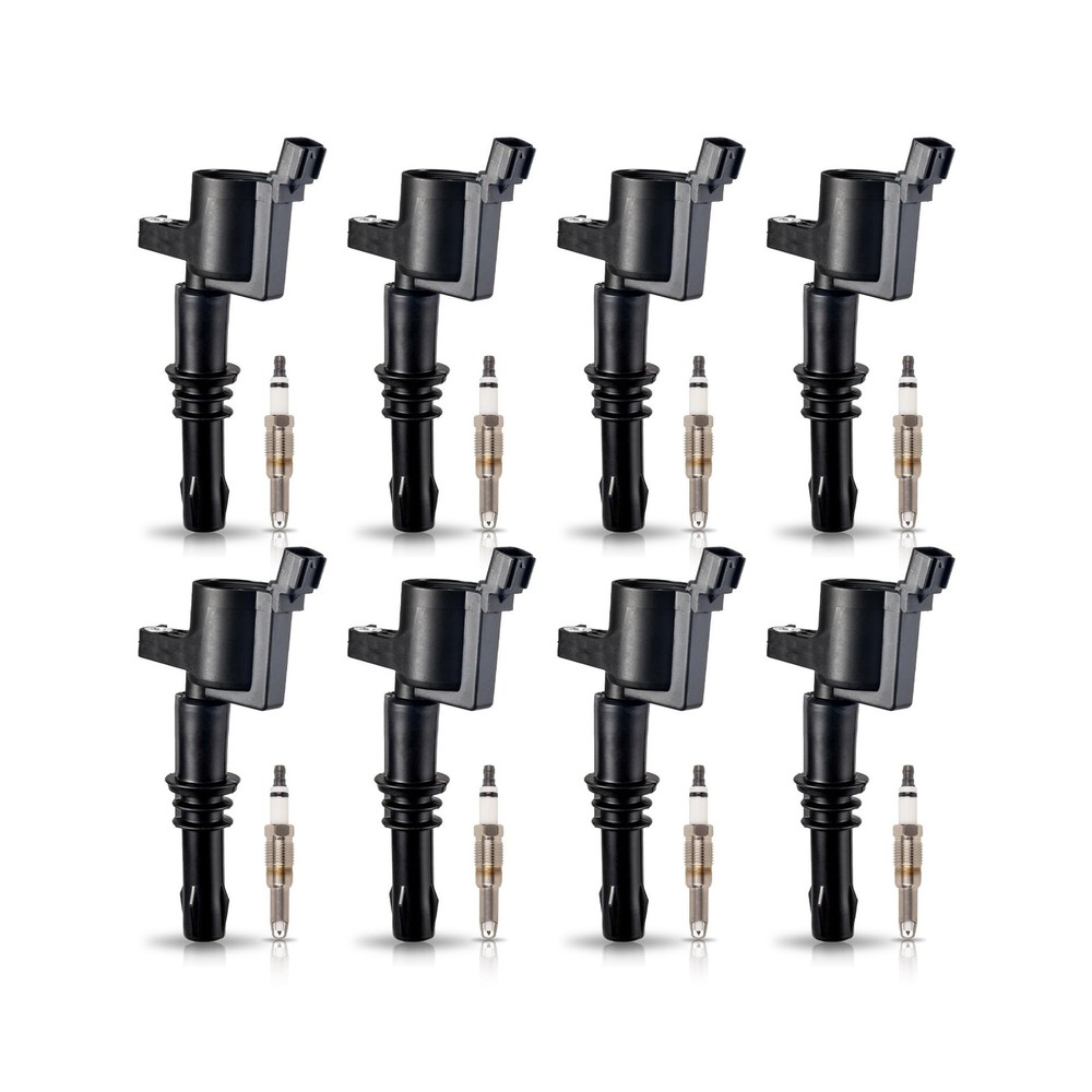 ENA 8 Ignition Coil Pack and Iridium Spark Plug Set 2005-2008 Compatible with...