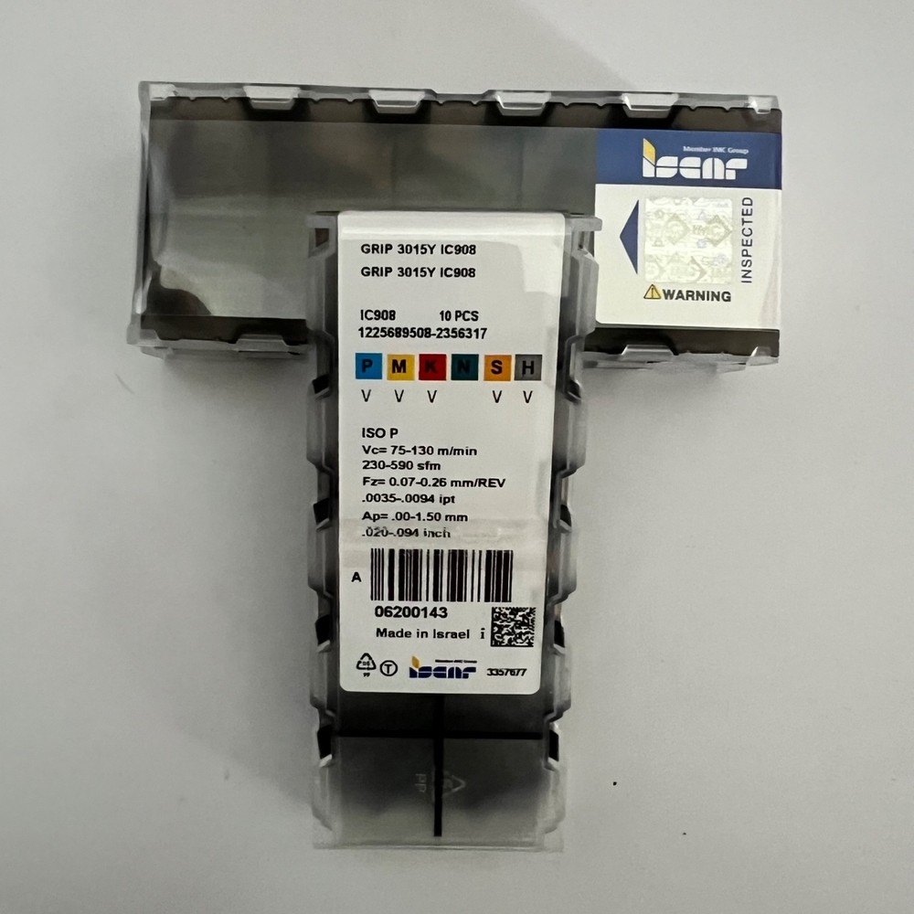 GRIP3015Y IC908/ ISCAR/ 10PCS