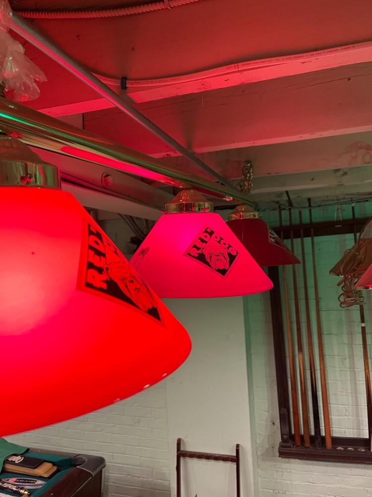 Red Dog Pool Lights For Pool Table