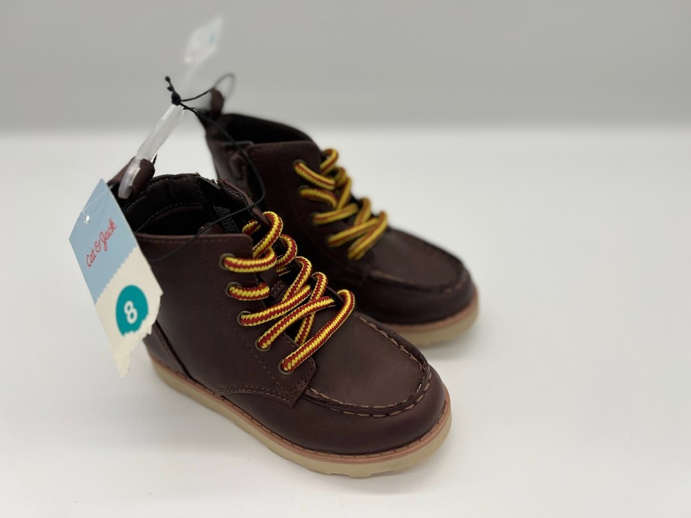 Toddler Boys' Greyson Boots Brown - Cat & Jack