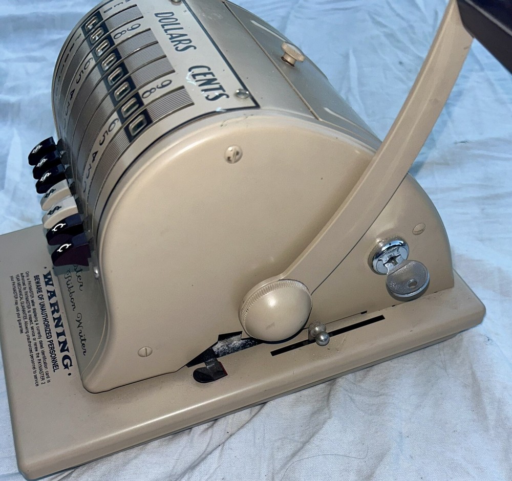 Paymaster Ribbon Writer Series 8000—WORKS!