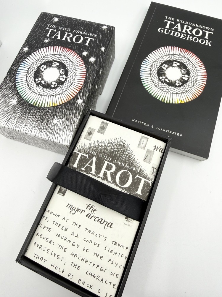 The Wild Unknown Tarot FIRST Edition Kim Krans Independently Published Guidebook