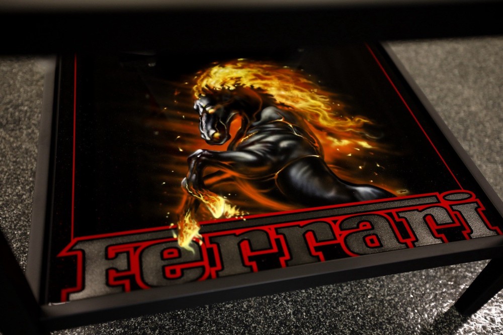 Ferrari Custom Intake Manifold Table