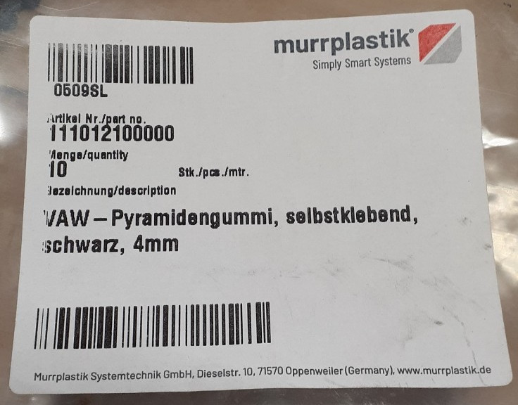 MURRPLASTIK 111010320000, VARIABLE GUIDE CHANNEL SYSTEM MOUNTING