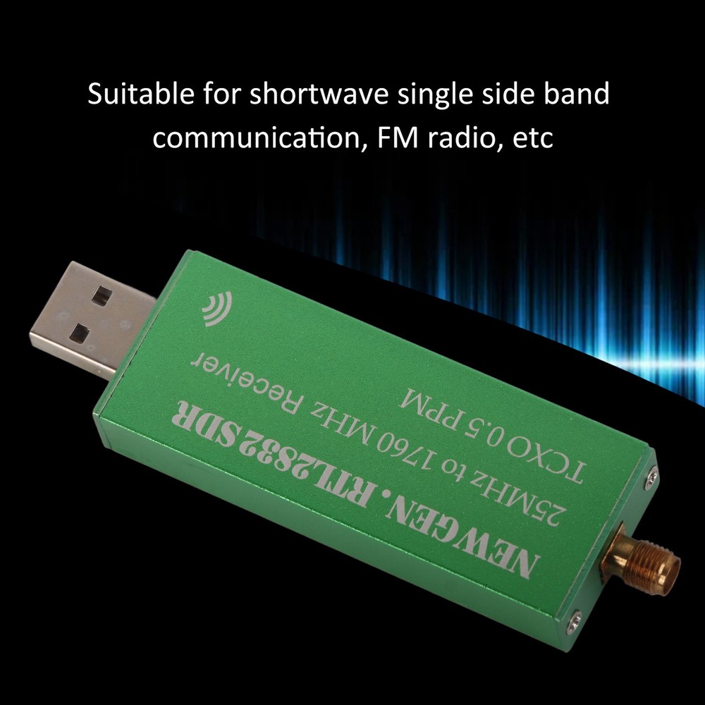 RTL SDR Receiver Software Defined Radio Receiver Easy Configuration Wide