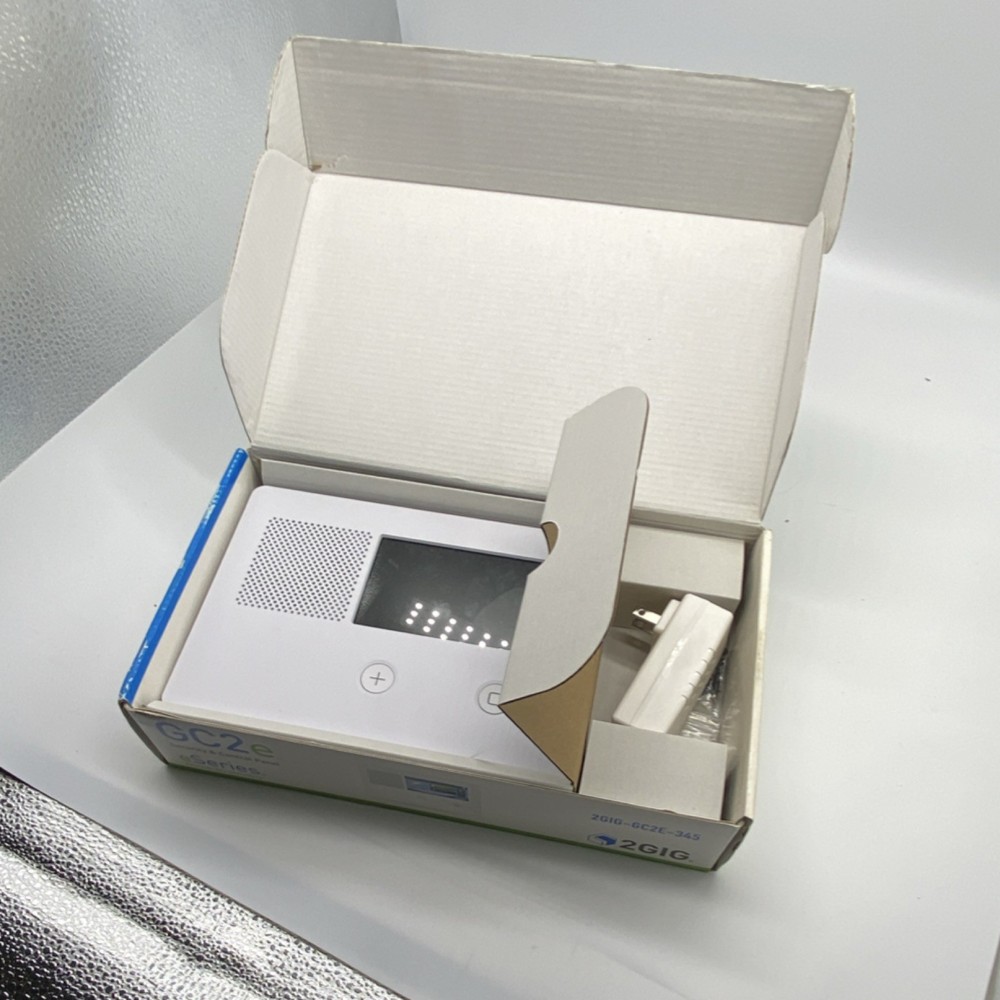 2GIG GC2e Wireless Security panel & secondary Ts2 Control Panel Touch Screen.