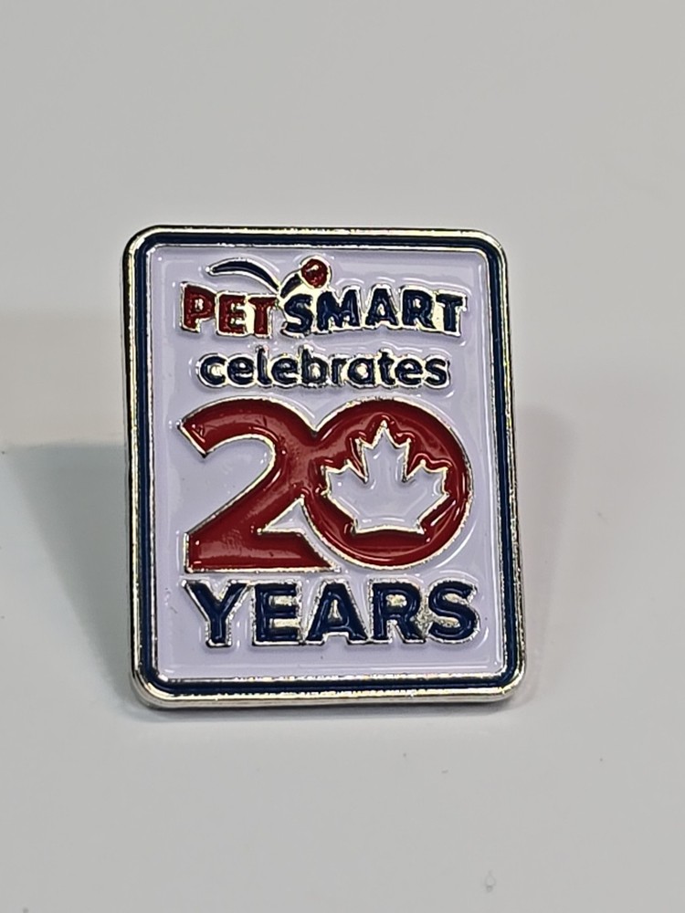 PetSmart Celebrates 20 Years Souvenir Lapel Pin
