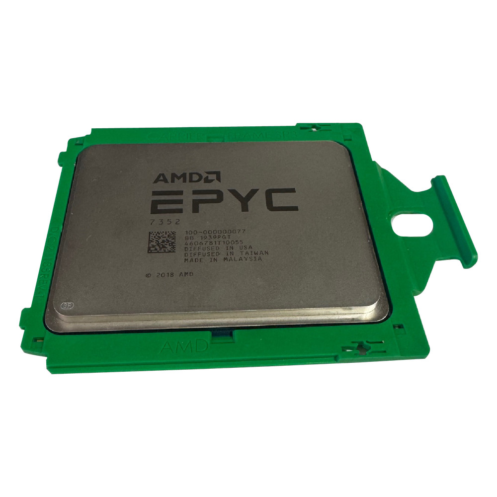 AMD EPYC 7352 24 Core SP3 155W Dell Locked 100-000000077 CPU Server Processor