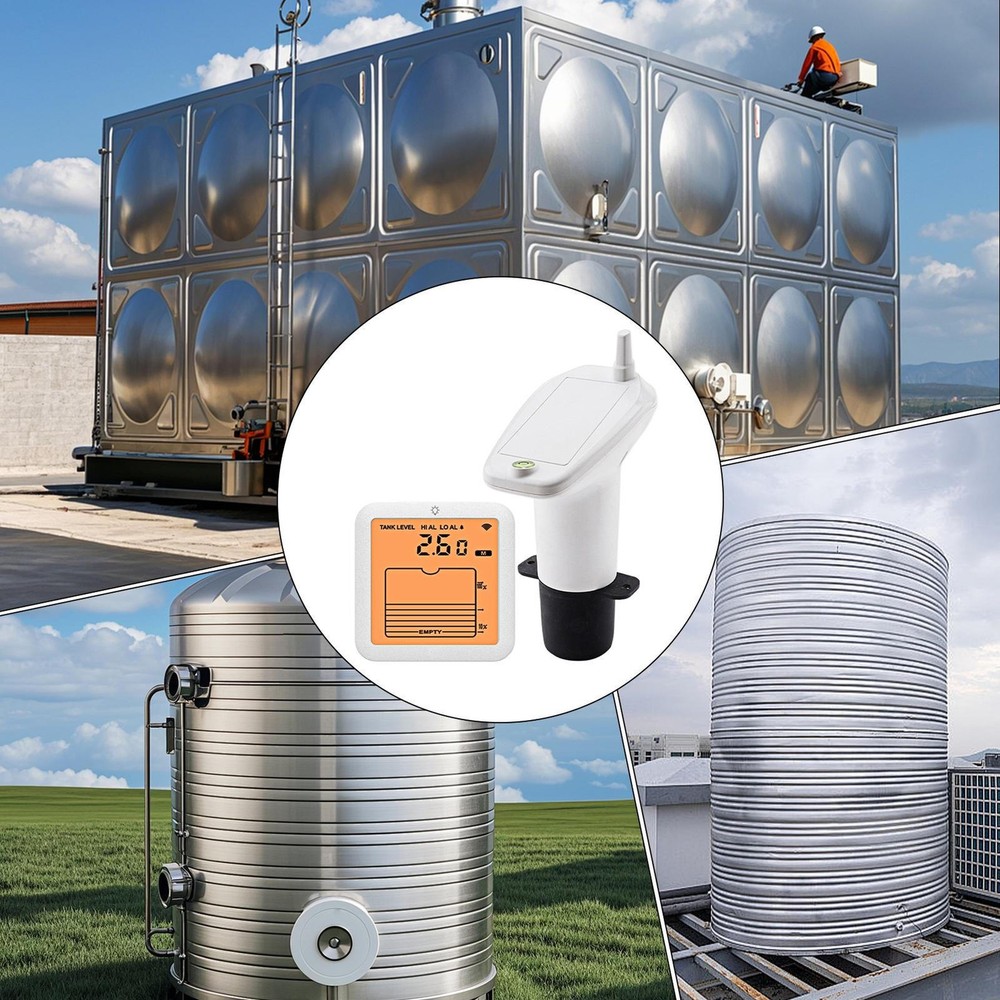 Water Tank Level Sensor Ultrasonic Water Level Indicator