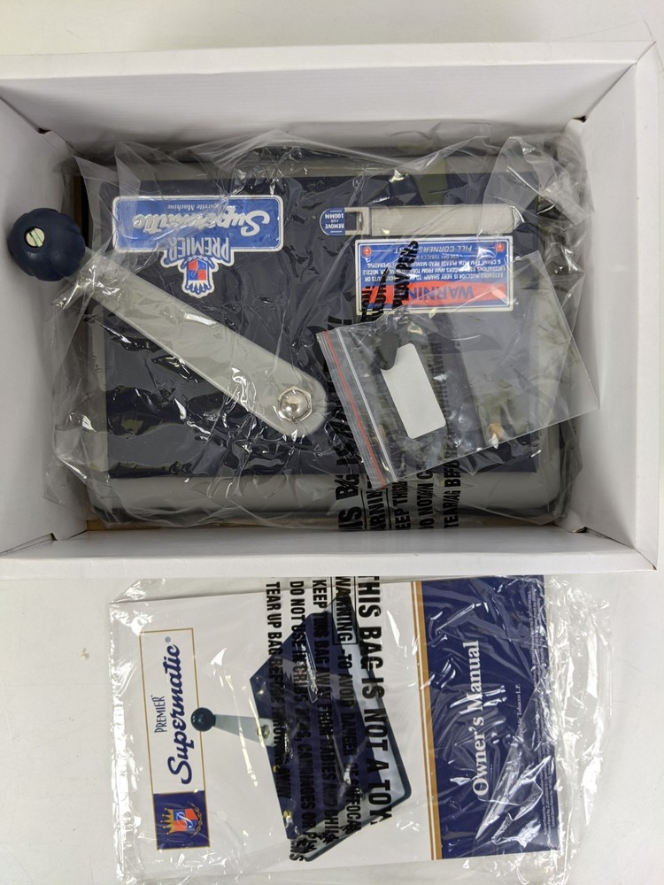 PREMIER Supermatic Cigarette Injector Machine Makes 100mm Regular & King #2