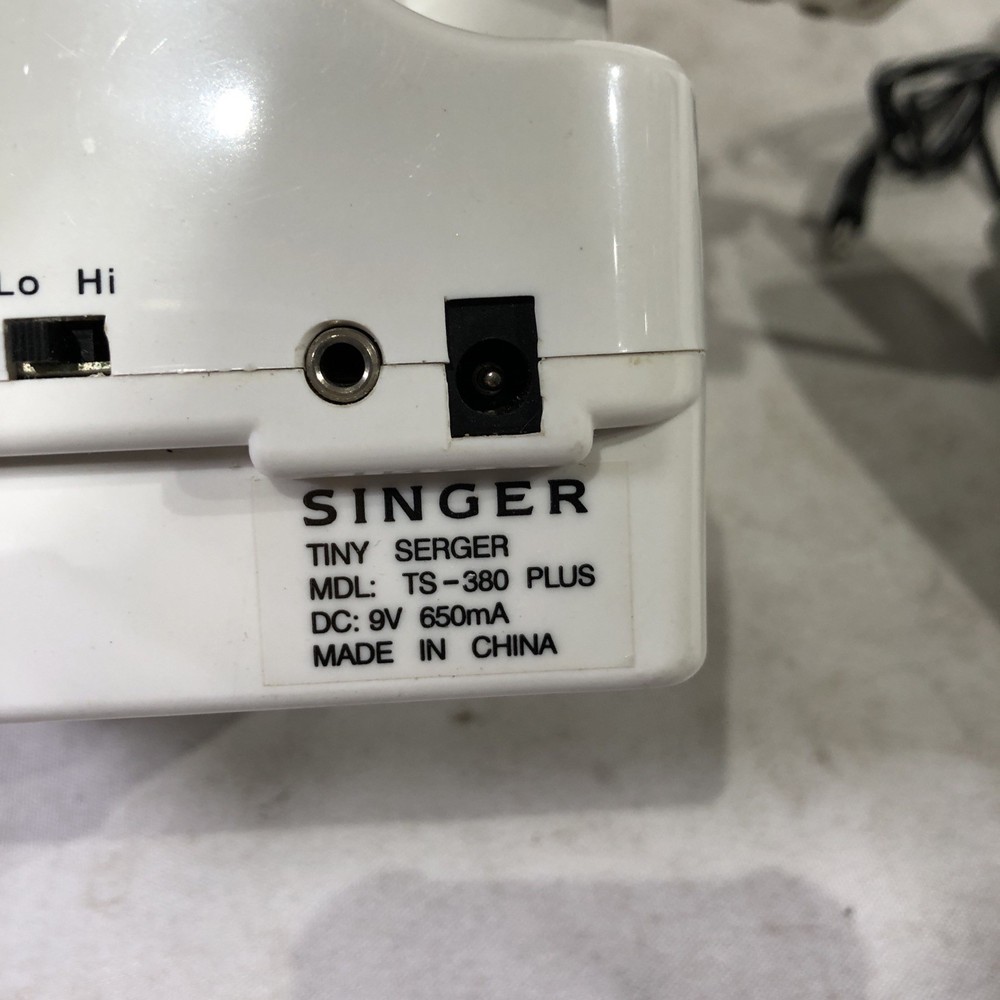 SINGER Tiny Serger Overedging Machine Model TS380- Parts