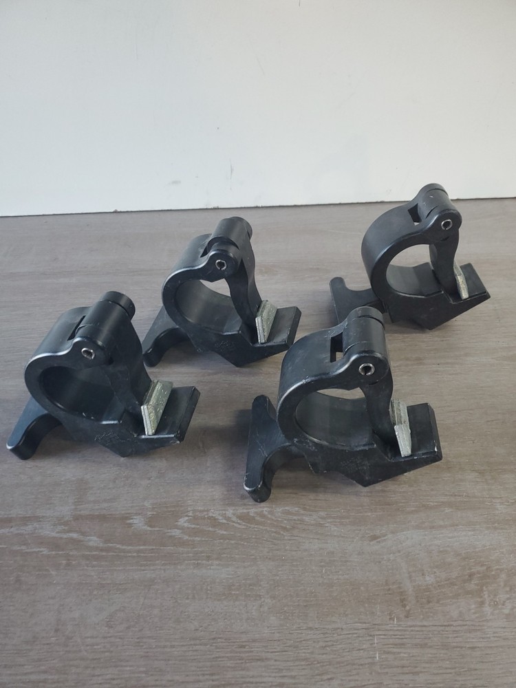 4 PACK - Light Source Mega-Claw Clamp Silver 500KG / 1100 LBS
