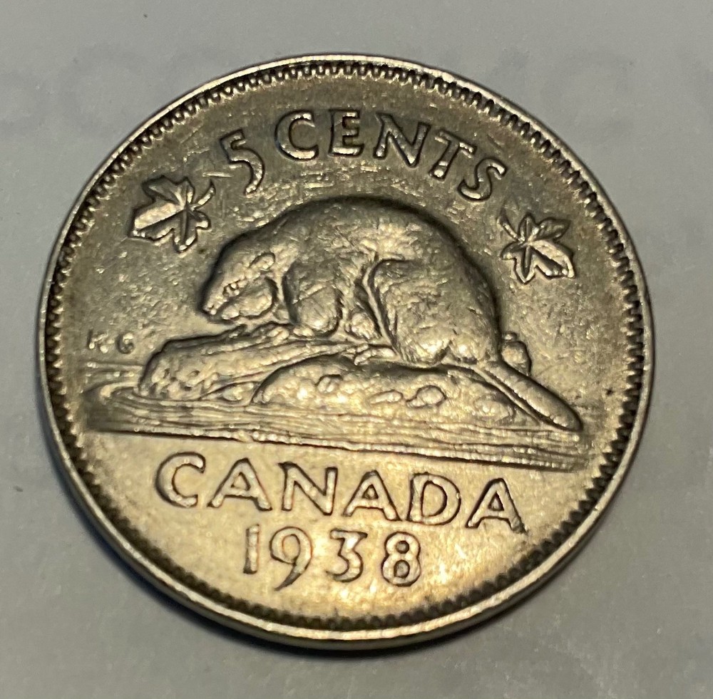 1938 CANADA   - 5. cent