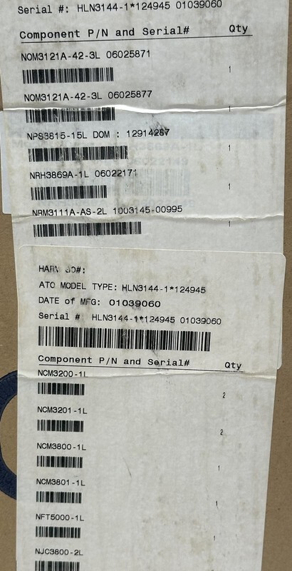 HARMONIC HLN3144 PWRBLAZER SCALEABLE OPTICAL NODE RECEIVER MODULE