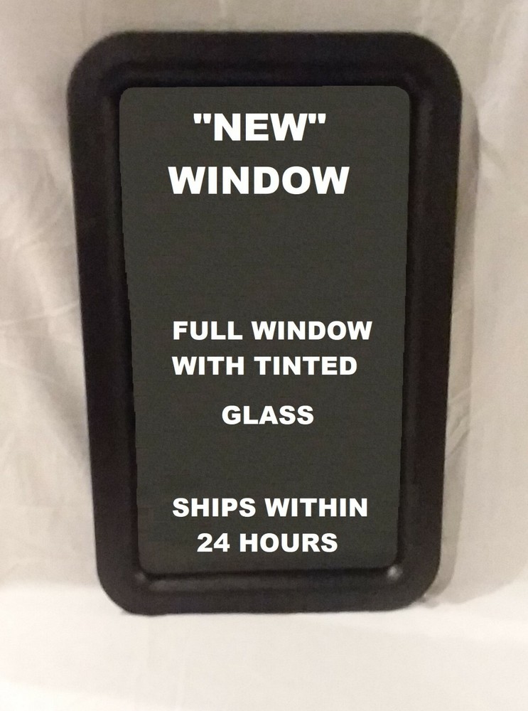 RV Entry Entrance Door Window – Camper, Travel Trailer, 5th Wheel – Tinted Glass