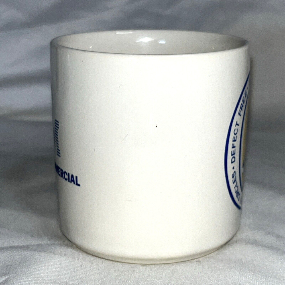 IBM Mug Computers Electronics Hartford Quality White Ceramic Promotional