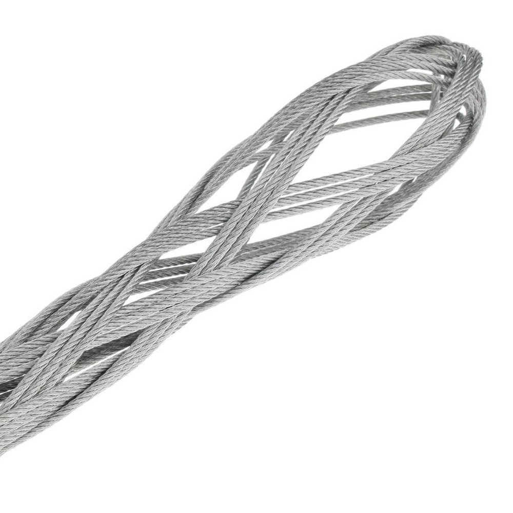 Cable Socks Pulling 1- 2" Dia. Single Wire Galvanized Steel 1.2m