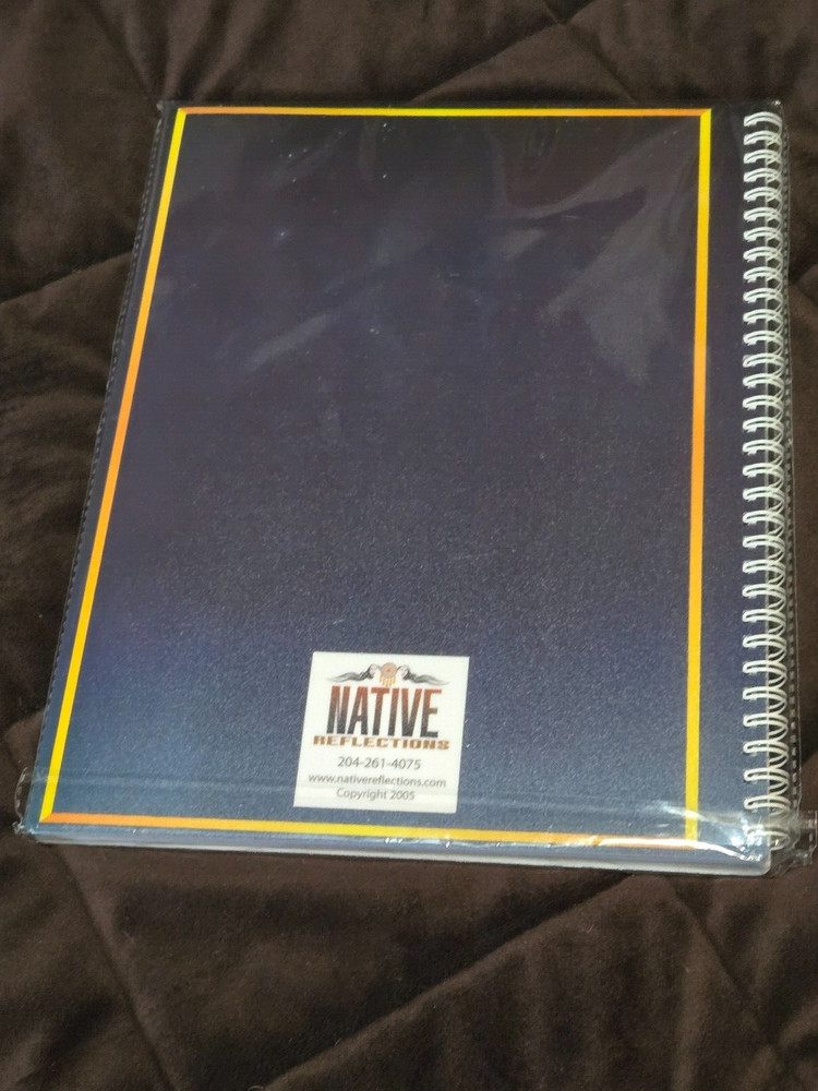 Native Reflections Spiral Notebook - WOLF & ECLIPSE-SEALED