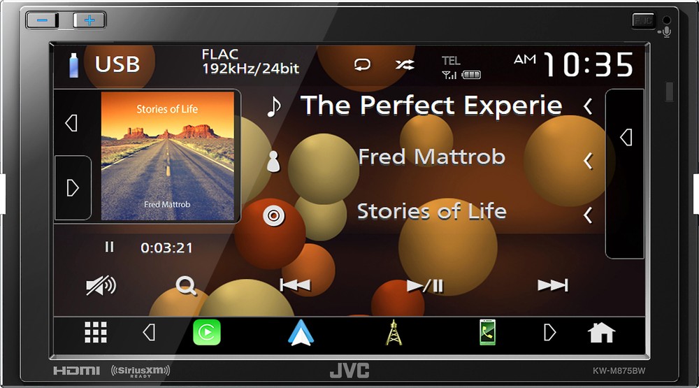 JVC KW-M875BW Digital Multimedia Receiver