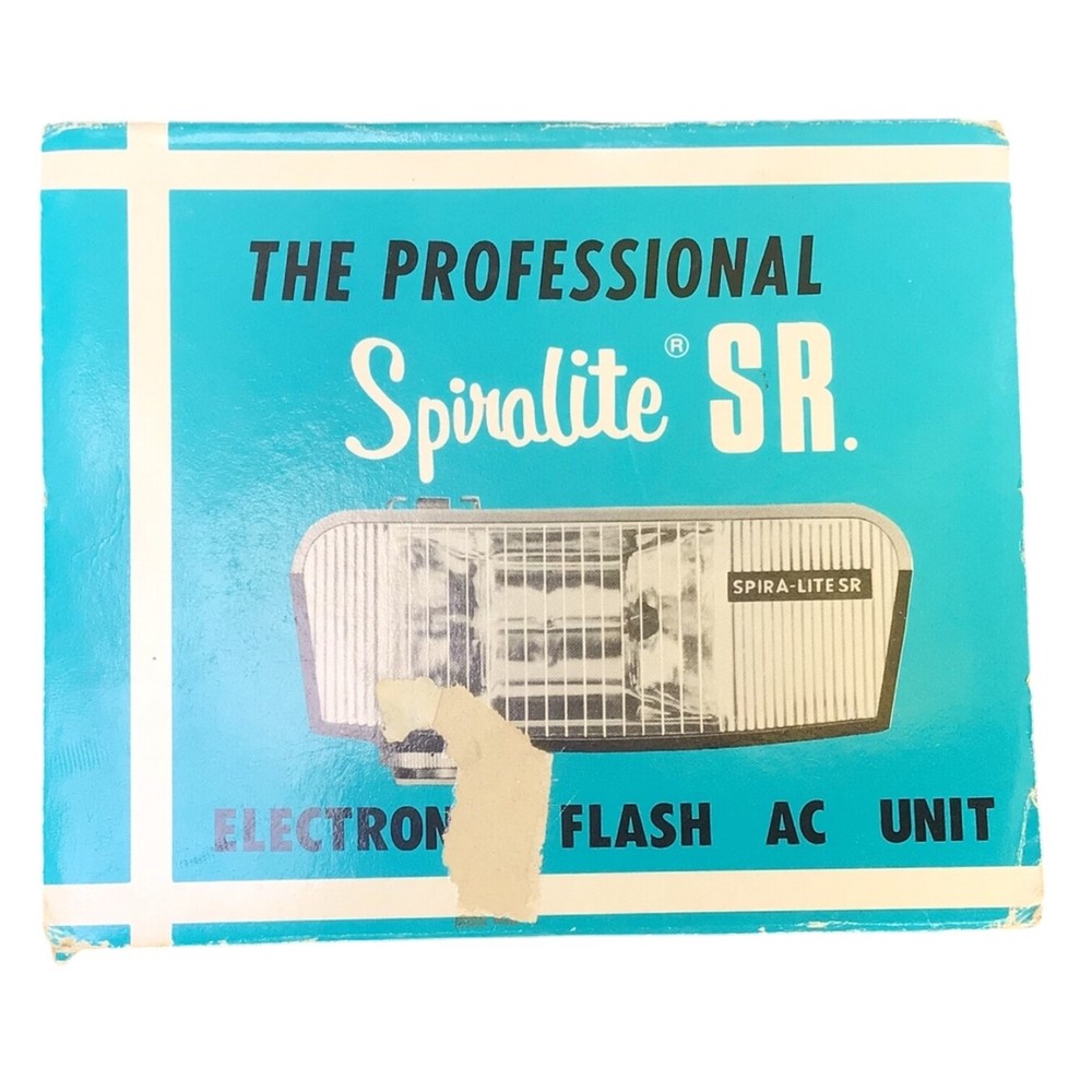 THE PROFESSIONAL Spiralite SR. ELECTRONIC FLASH AC UNIT