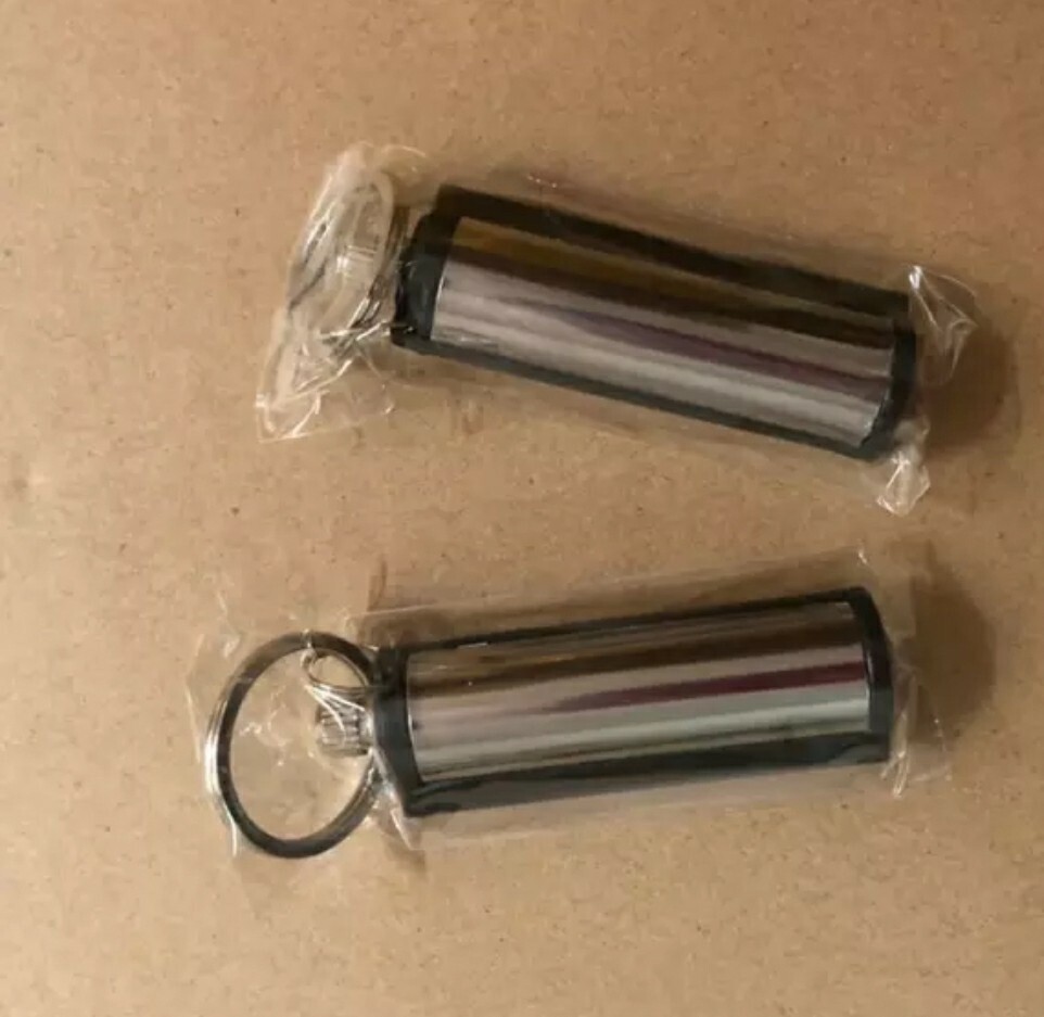 1) Pocket Keychain Camping Fire Starter Flint Tool Camp Starting Striker Survive