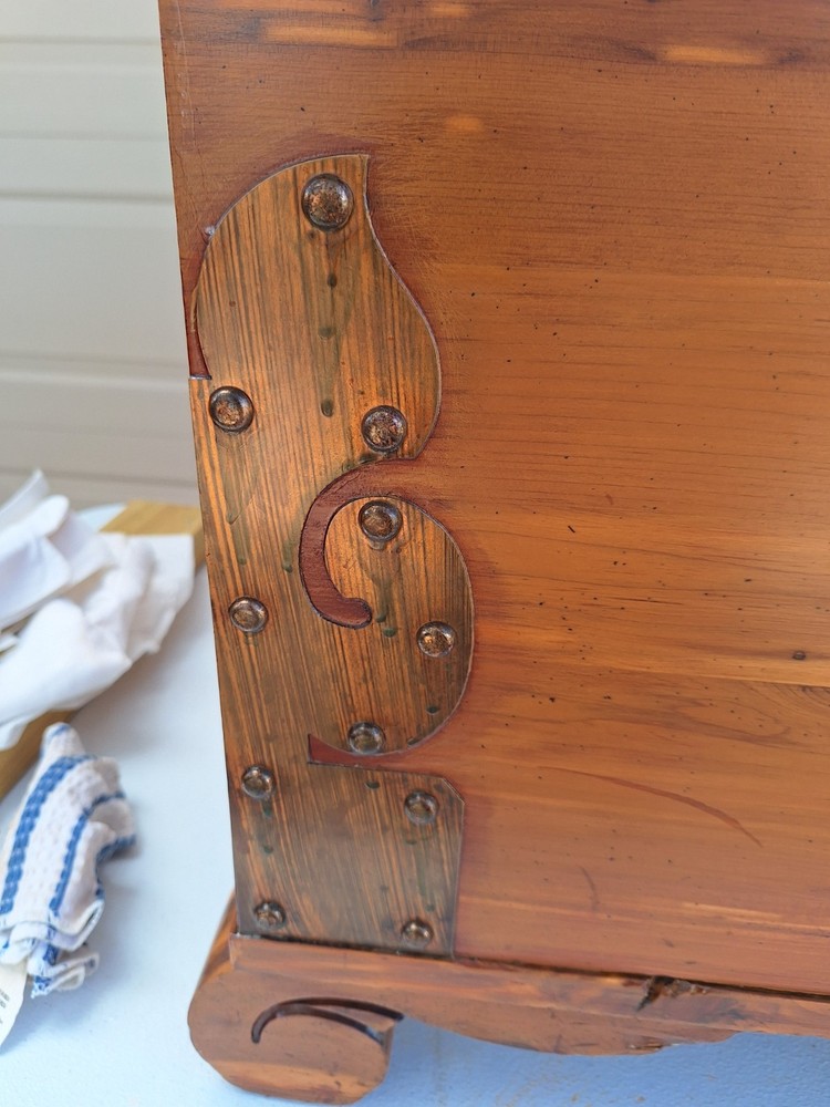 Vintage Solid Cedar Hope Chest – Circa 1930s – Refinished