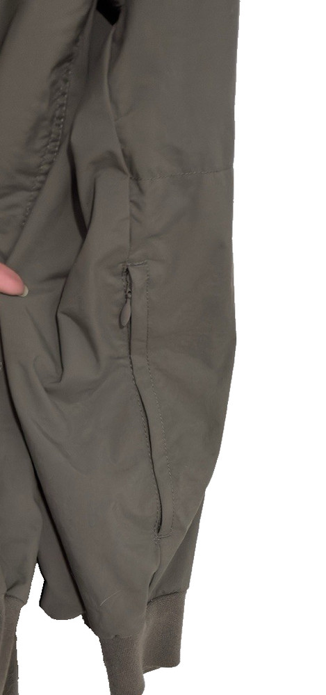 Nike 1/2 Snap Pullover Jacket XLarge Dark Khaki Green