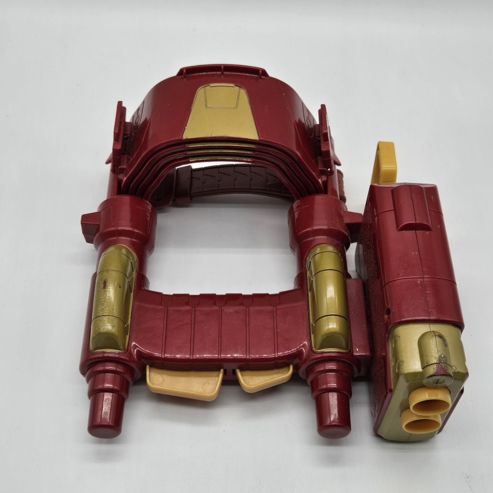 Marvel Iron Man Nerf Slide Blast Armor Dart Blaster 2015 Retractable Adjustable