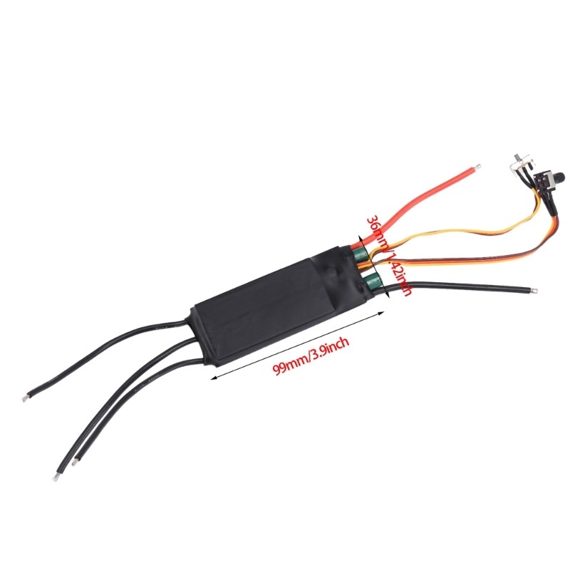 DC7-24V 1000W BLDC Three-Phase Brushless Controller Without Hallfree