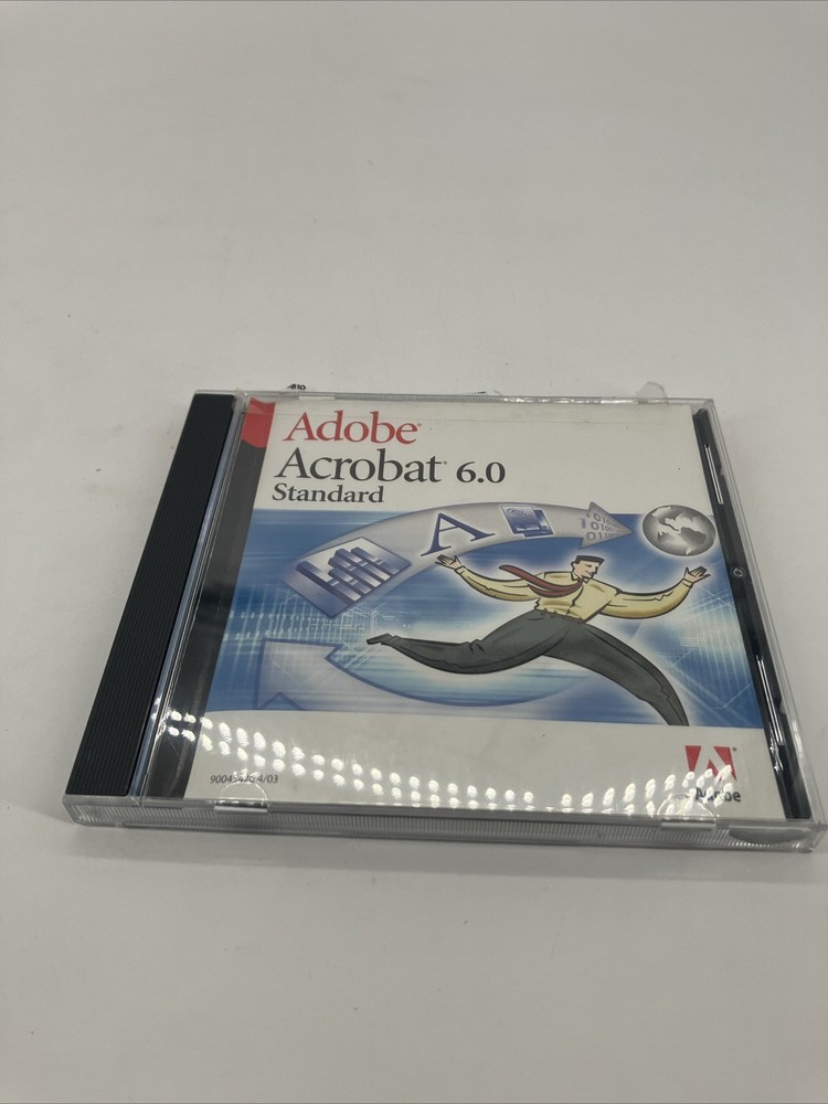 Adobe Acrobat 6.0 Standard For Windows - W/SERIAL Ships Fast