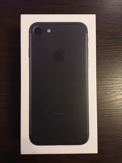 Apple iPhone 7 32 GB  Black Empty Box, Tray, Insert  ONLY