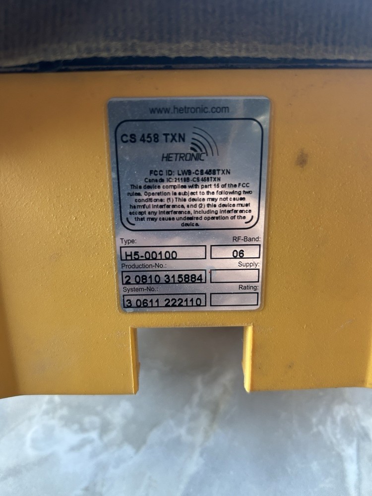 Hetronic CS 458 TXN BELLY BOX