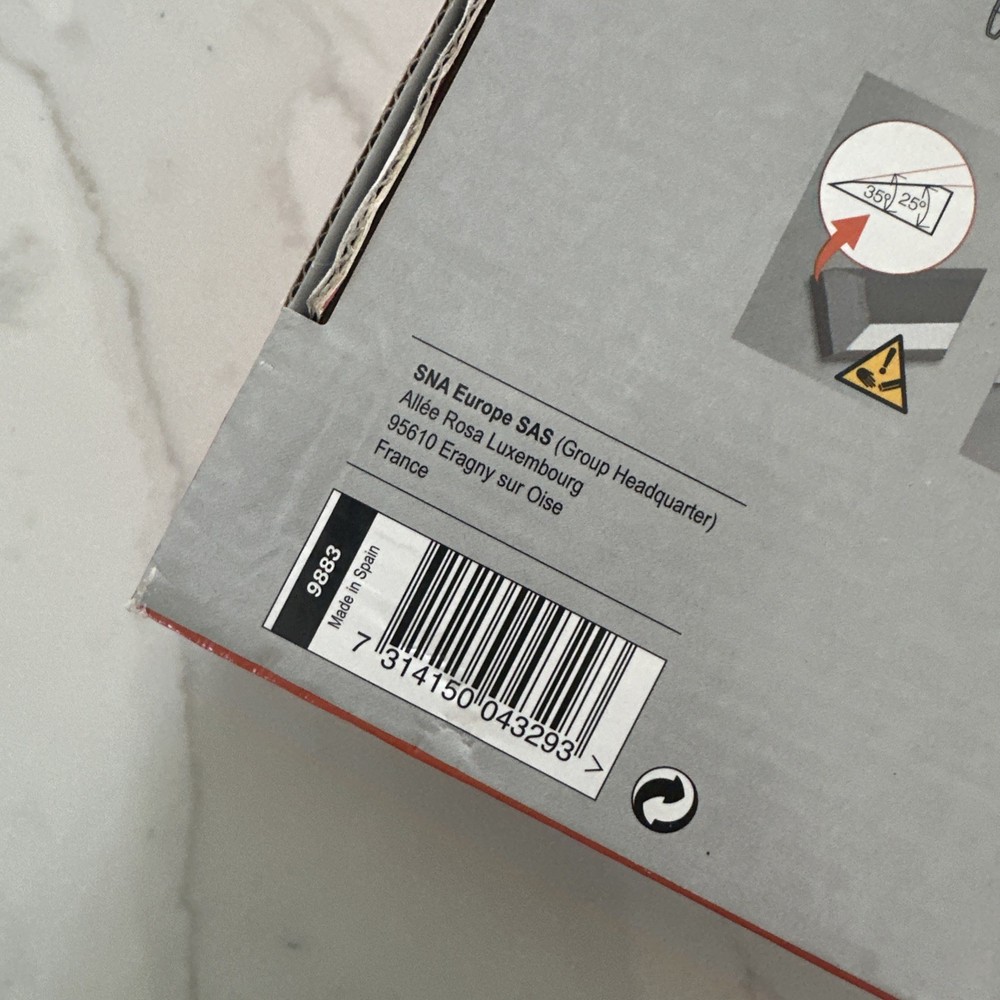 Bahco 9883 Wood Chisel Set with Polypropylene Handle 5 Piece New