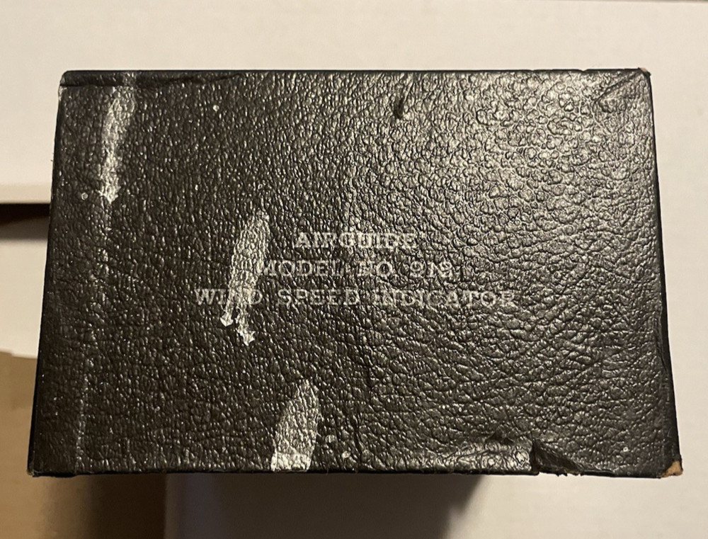 Vintage Airguide Model 918 Hand Held, Wind Dial, Wind Speed Indicator w/Box