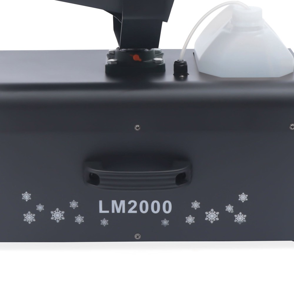 Snowflake Effect Machine 2000W Stage Snow Flake Maker 90° Rotatable w/Remote
