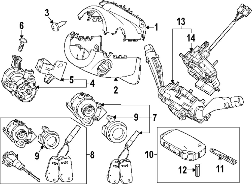 Genuine Kia Key 81996-K0000