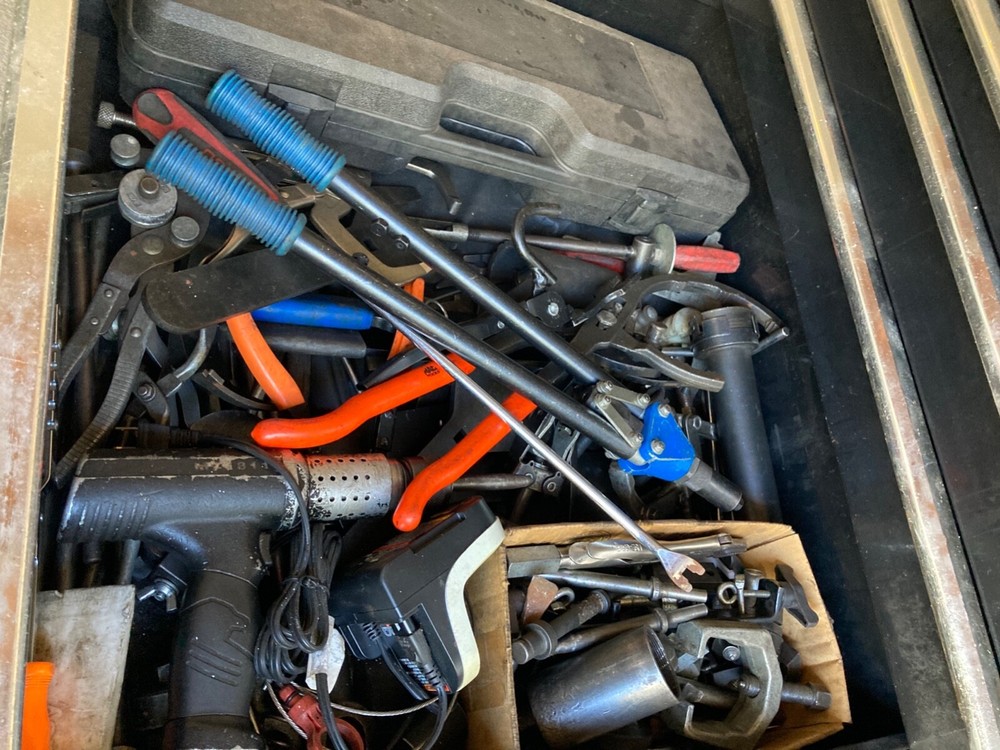 Matco M6 toolbox and tools
