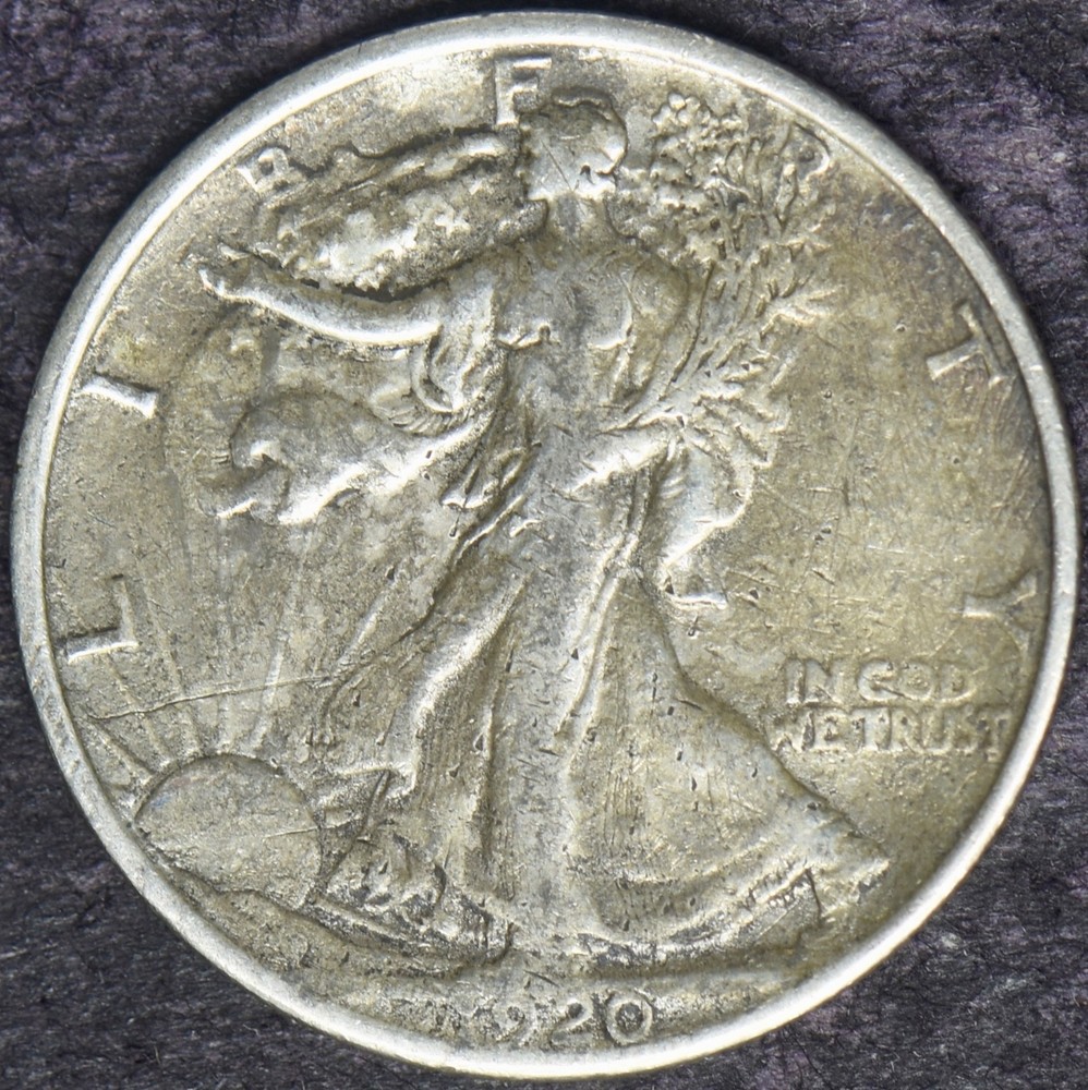 1920 Walking Liberty Silver Half Dollar - ✪COINGIANTS✪