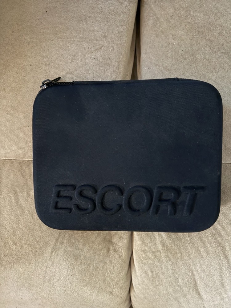 Escort MAX 3 Radar Detector GPS Mute Mode Audio/Visual Alerts with Case
