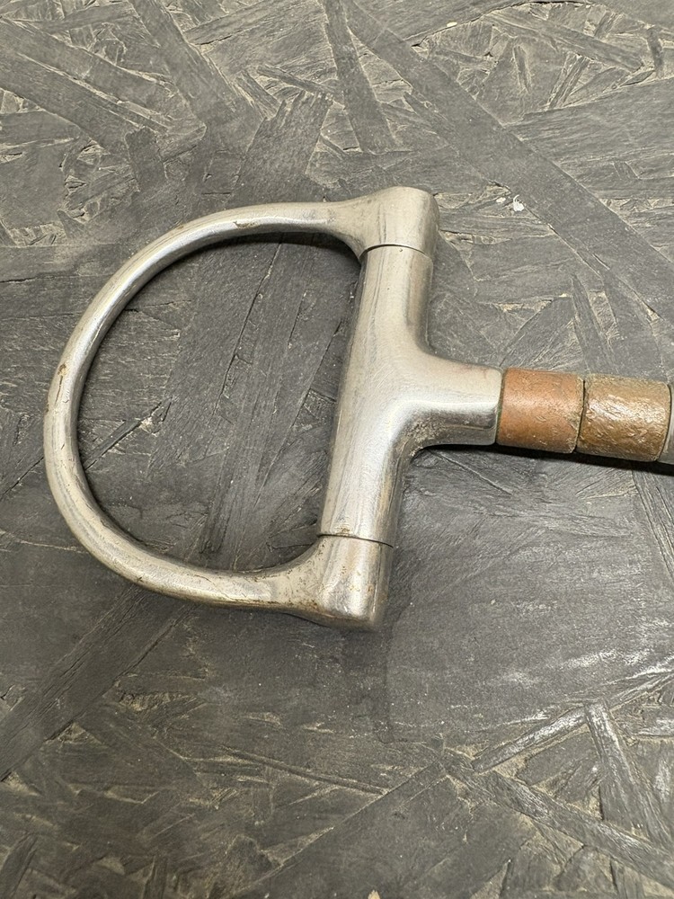 D-ring Jointed Snaffle Bit With Cooper Rollers